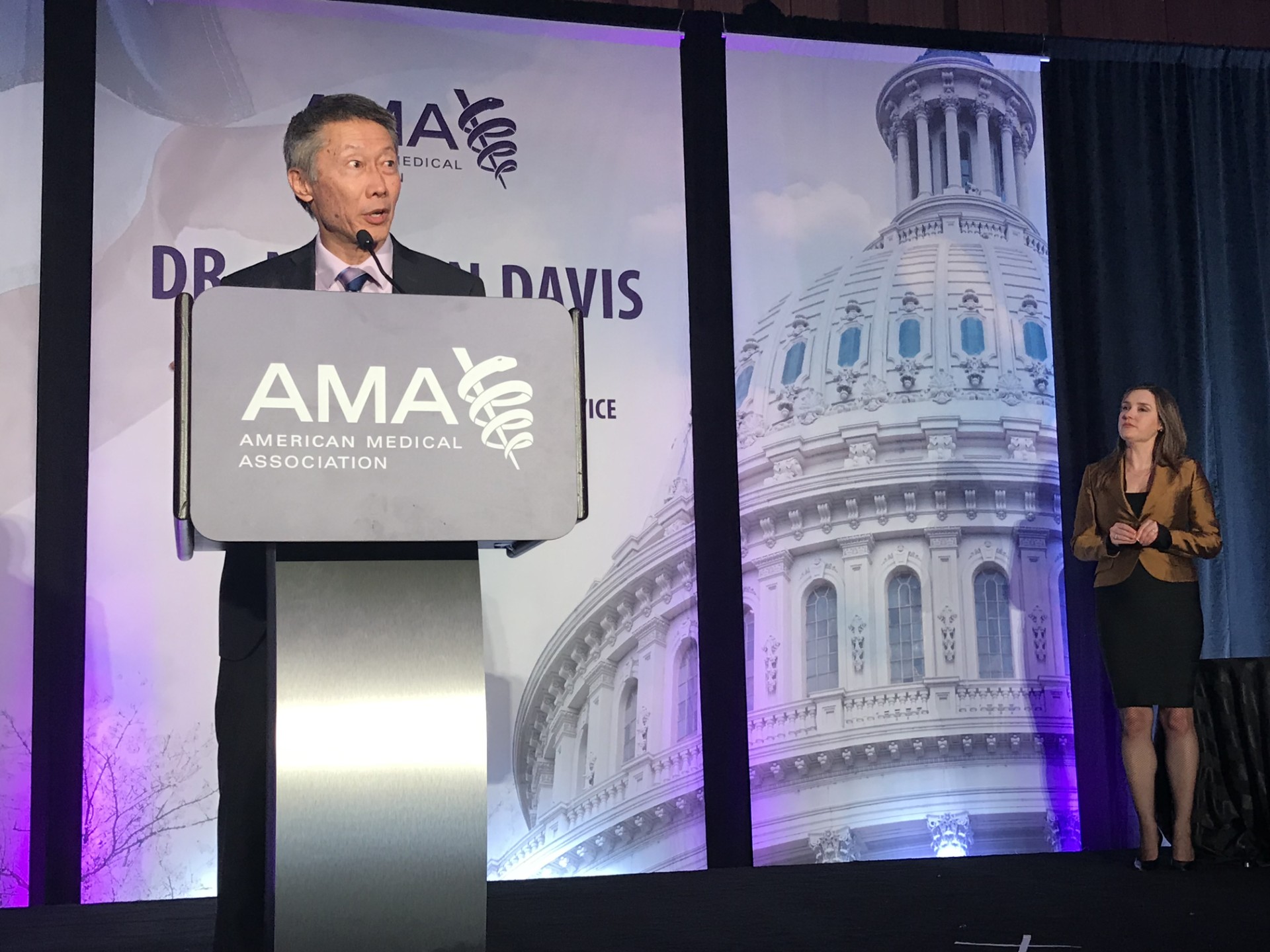 Dr. Yen advocating for evidence-based healthcare and education in Oklahoma