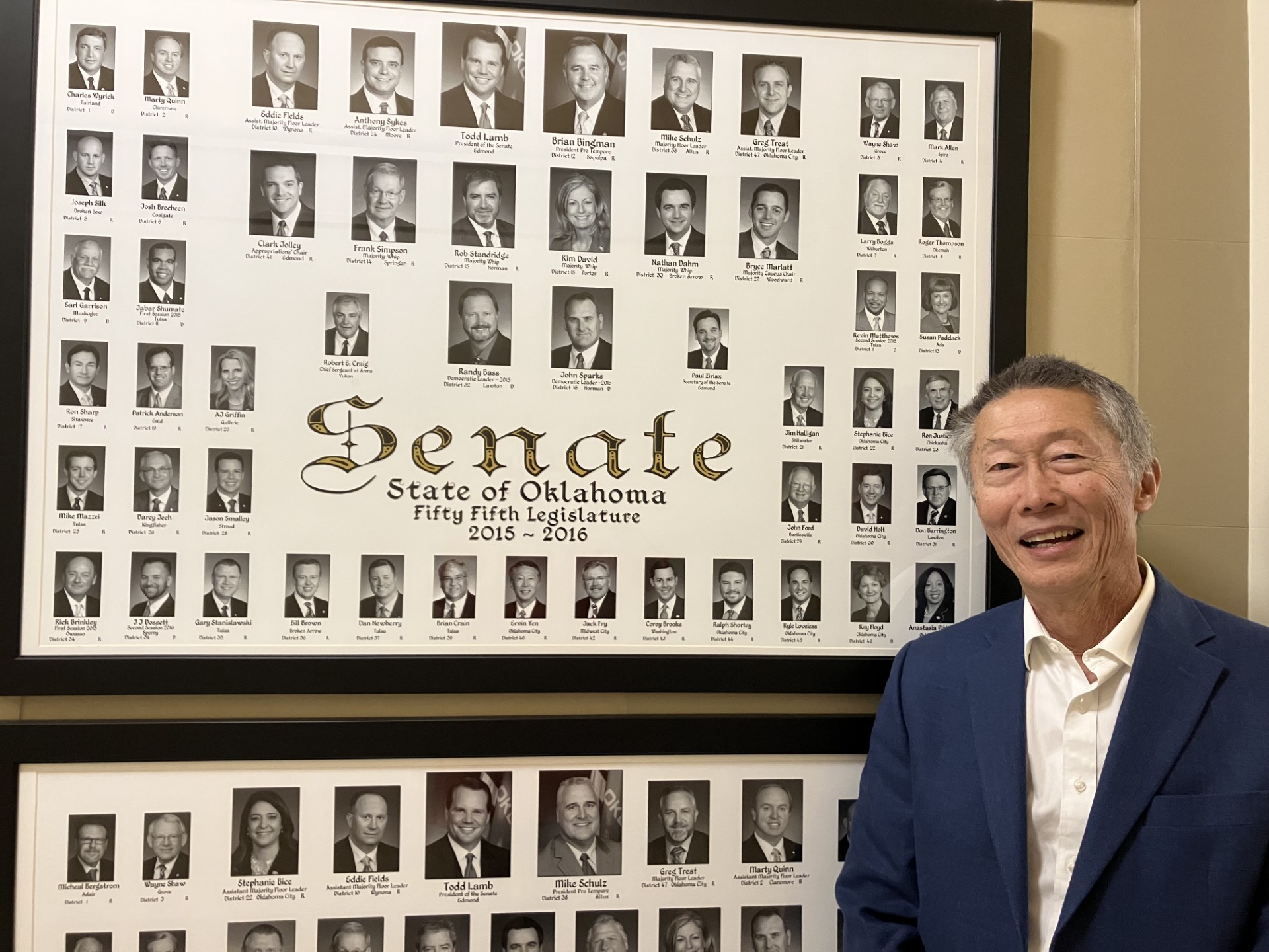 State Senator Ervin Yen fighting against political extremism at the Capitol